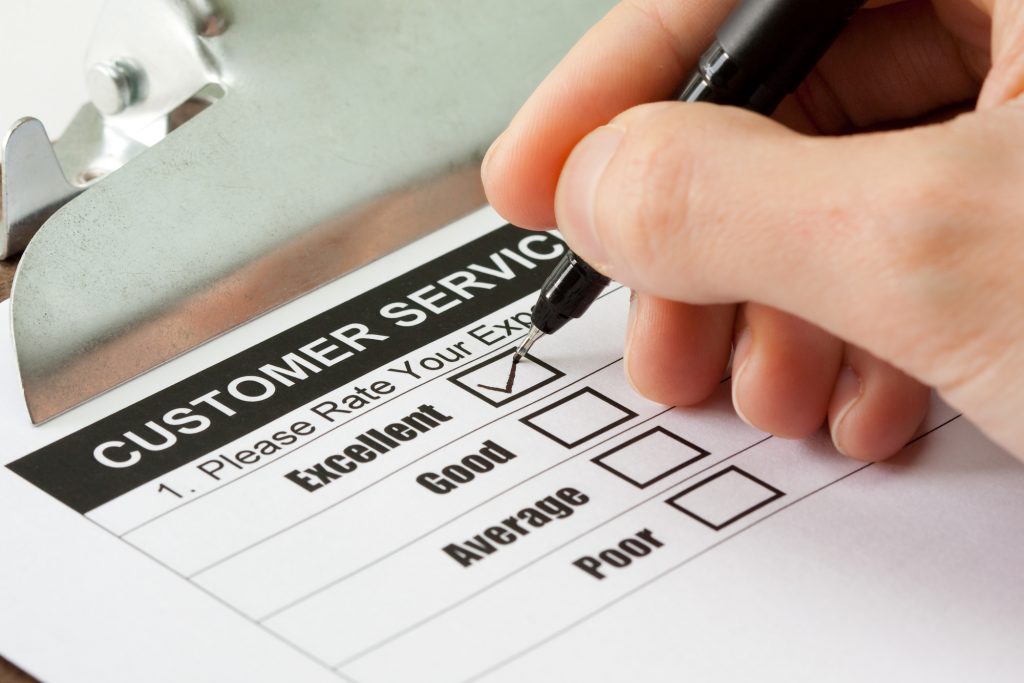 Customer survey amacs